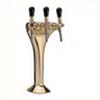 Colonne TOF en bronze "Classique élégance" de pompe à bière avec 3 conduits