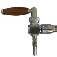 Robinet de pompe à bière FELOM Iberico bois 35 mm avec compensateur 