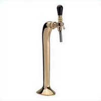Pompe à bière OPREMA système à eau 60 L/h 1 conduit de bière avec détendeur incorporé et colonne dorée