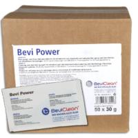 Bevi Power alcalin pour nettoyer les conduits de pompe à bière 50 sachets