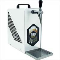 Pompe à bière professionnel  OPREMA blanc système à sec 25 L/h avec 1 robinet sans bouteille de gaz CO²  avec compresseur intégré