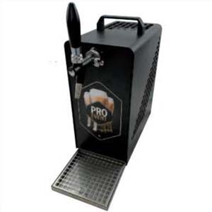 Pompe à bière professionnel  OPREMA noir mat système à sec 25 L/h avec 1 robinet sans bouteille de gaz CO² 