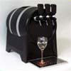 Fontaine à vin frias SELBACH avec 3 robinets pour fûts en INOX ou recyclable pour vin pétillant